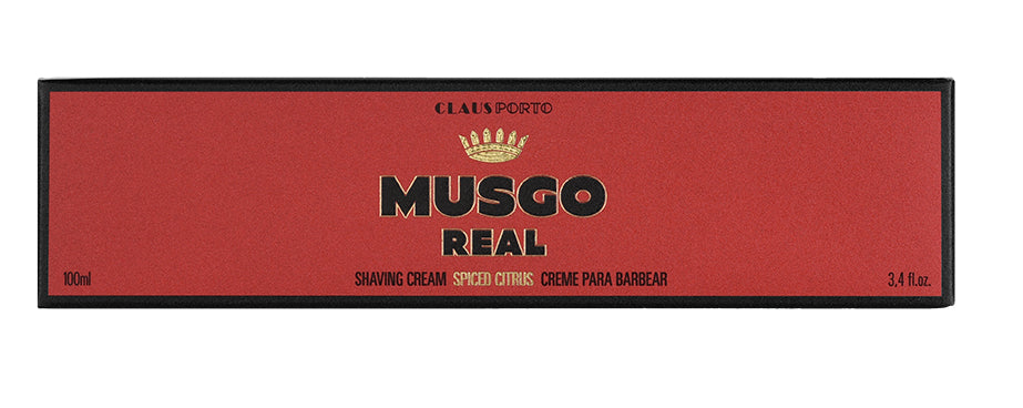 Claus Porto – Musgo Real – Crema da barba Spiced Citrus - Danae Profumeria