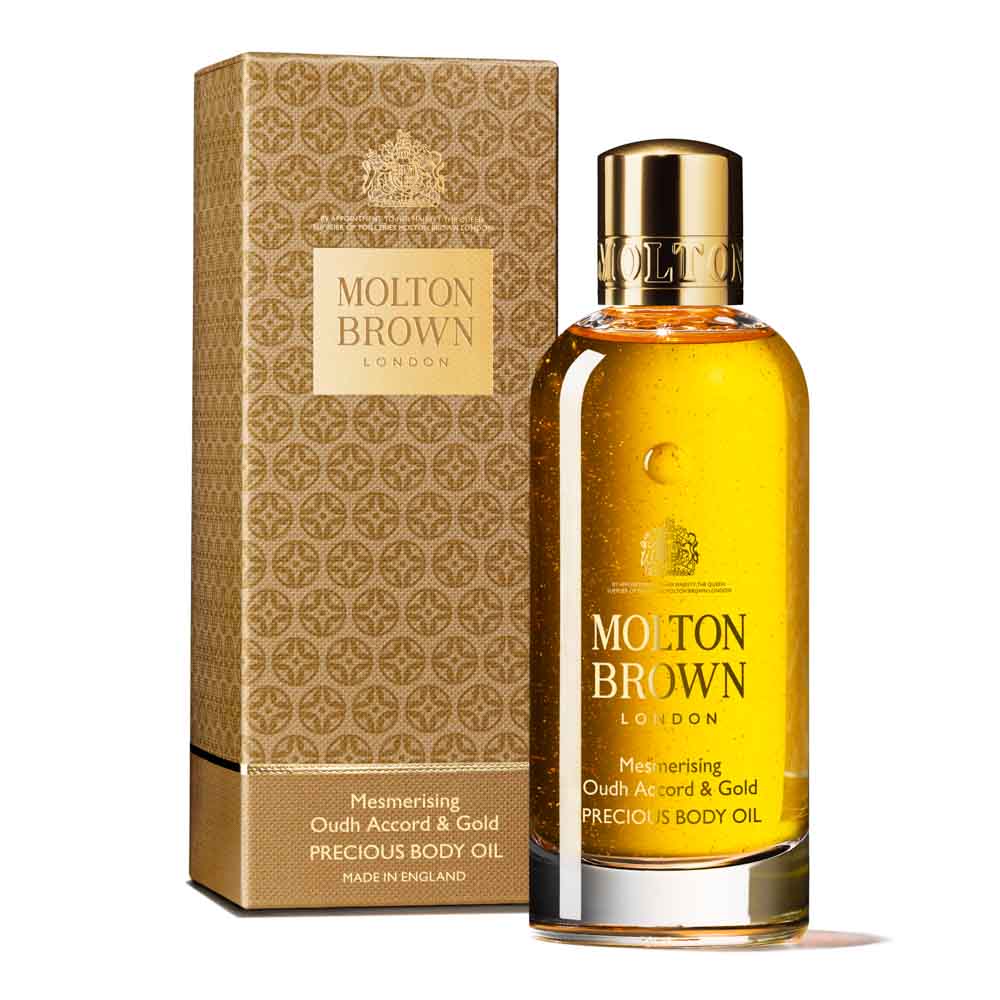 Molton Brown – Mesmerising Oudh Accord & Gold – Olio corpo - Danae Profumeria